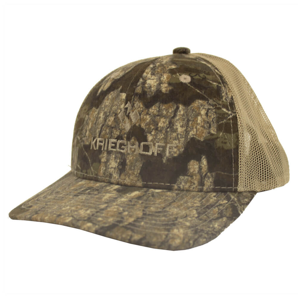 Krieghoff Trucker Hat, RealTree Timber/Tan