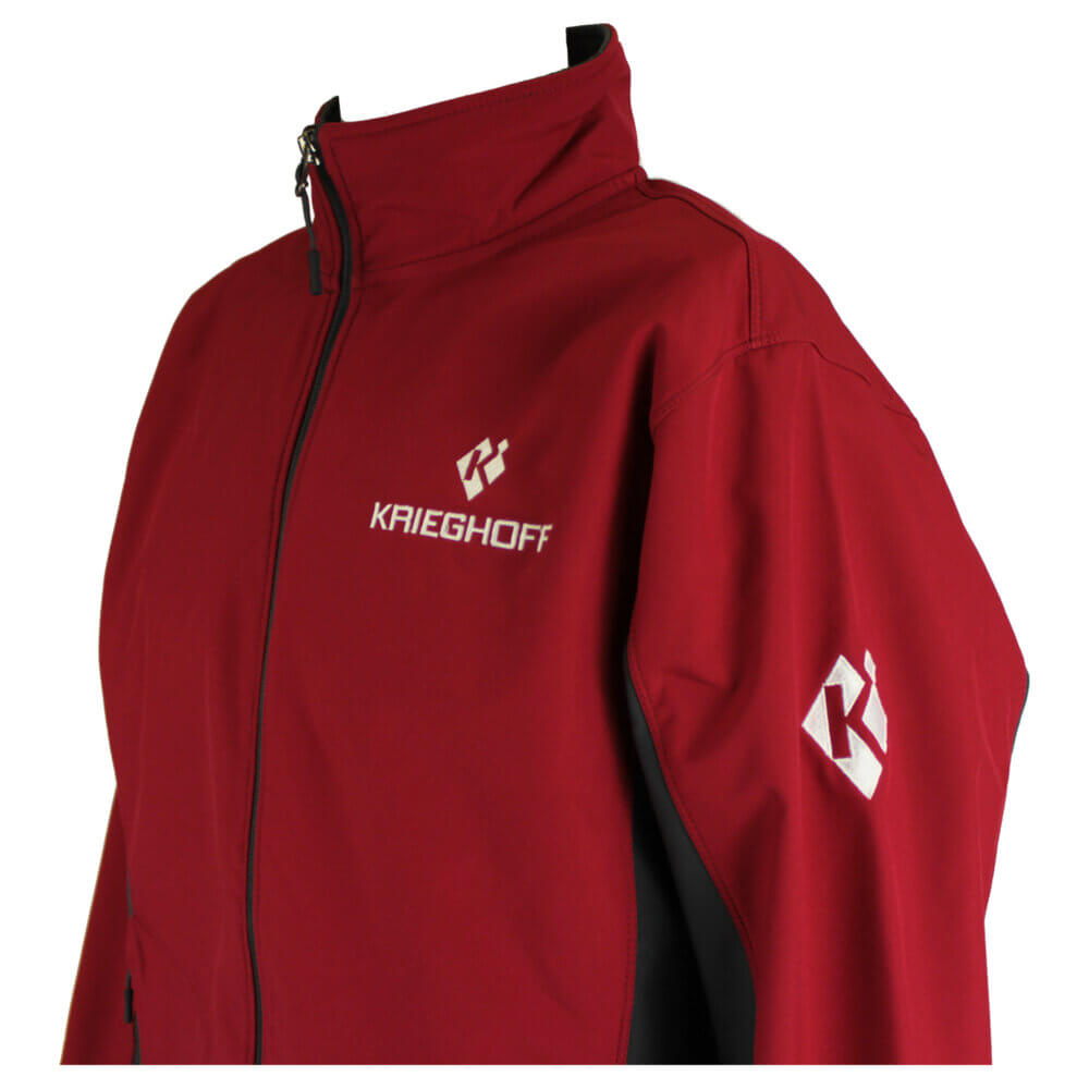 Soft Shell Jacket, Red/Grey