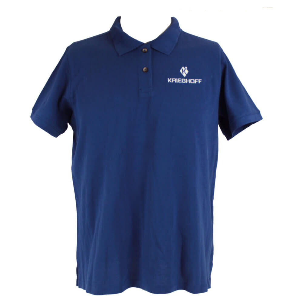 Ladies’ Cotton Polo Shirt, Royal Blue – Medium & Large Only