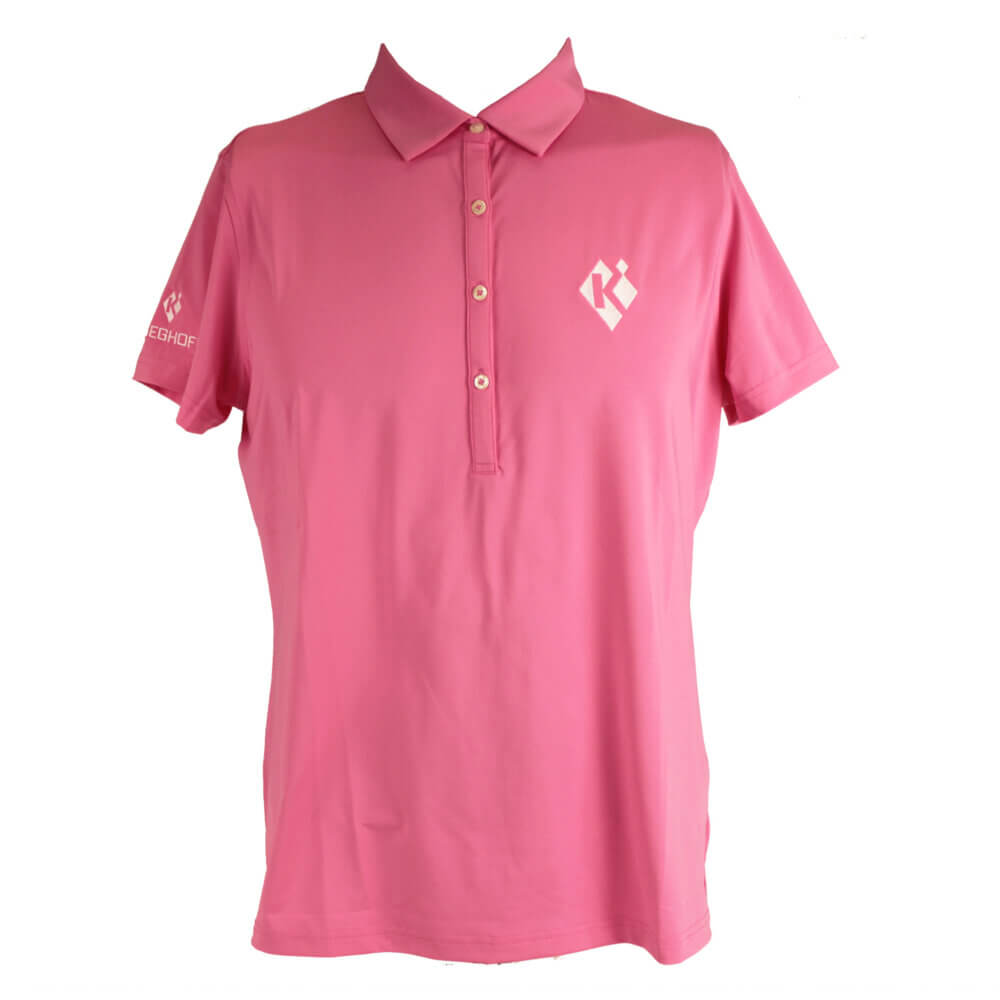 Bamboo Eco Tec Ladies’ Polo Shirt, Peppermint Pink