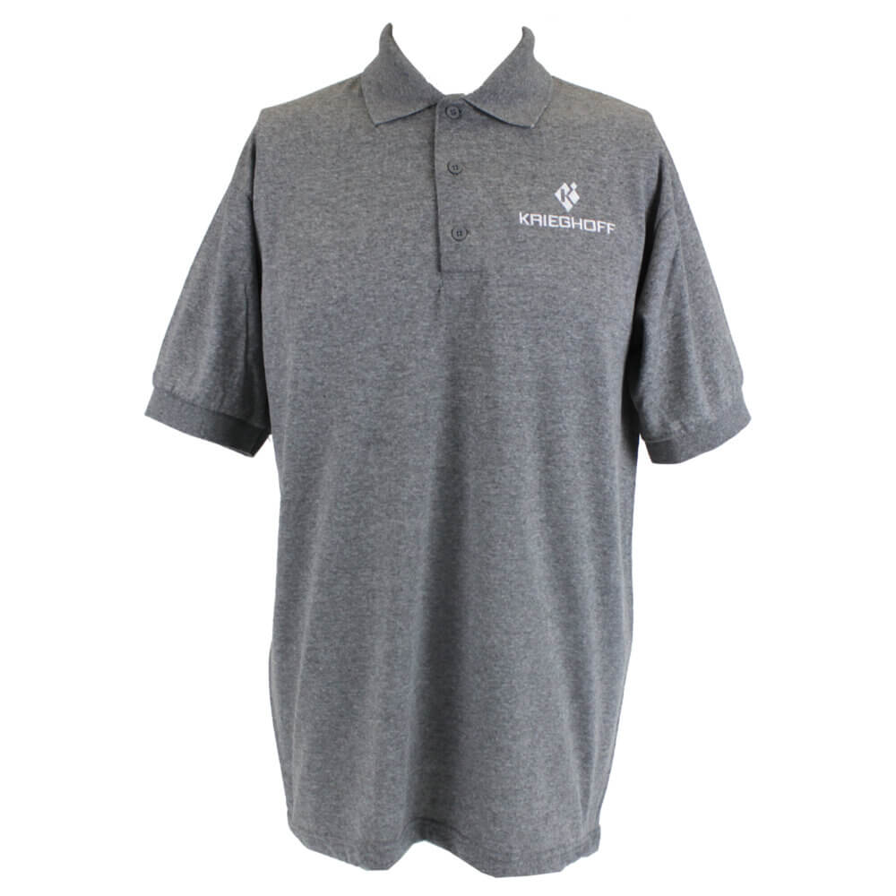 DryBlend Jersey Polo Shirt, Grey