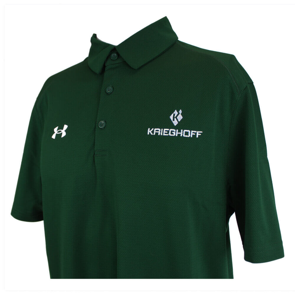 Under Armour Men’s Tech™ Polo Shirt, Forest Green
