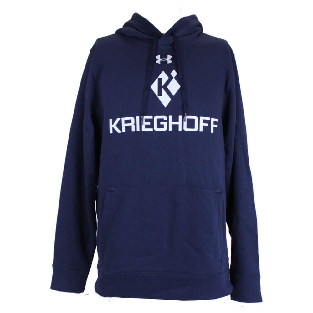 Under Armour Hooded Sweatshirt, Navy Blue