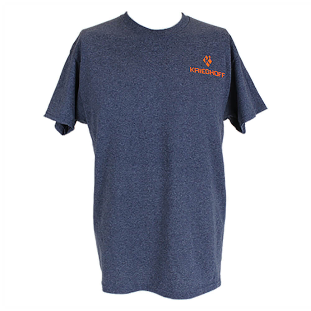 T-Shirt “K-80 Broken Target”, Heather Navy