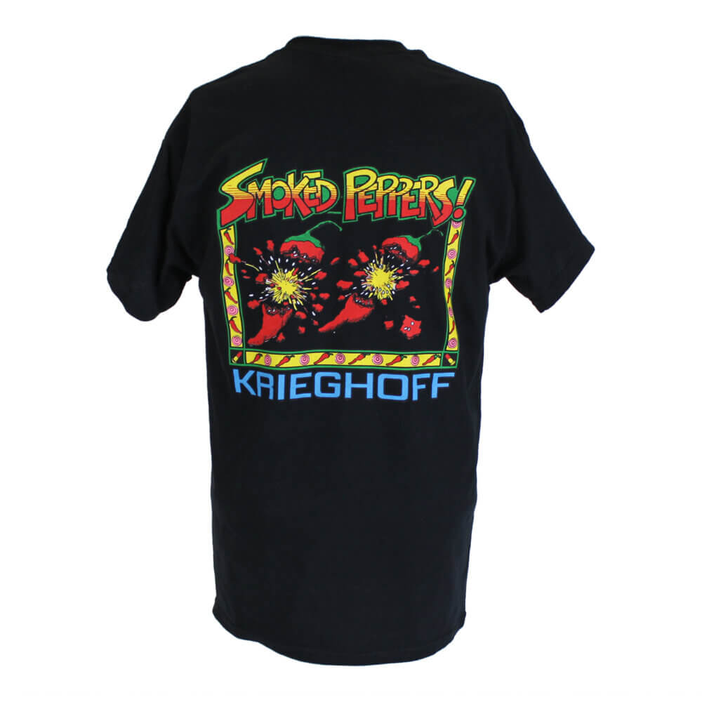 T-Shirt “Smoked Peppers”, Black