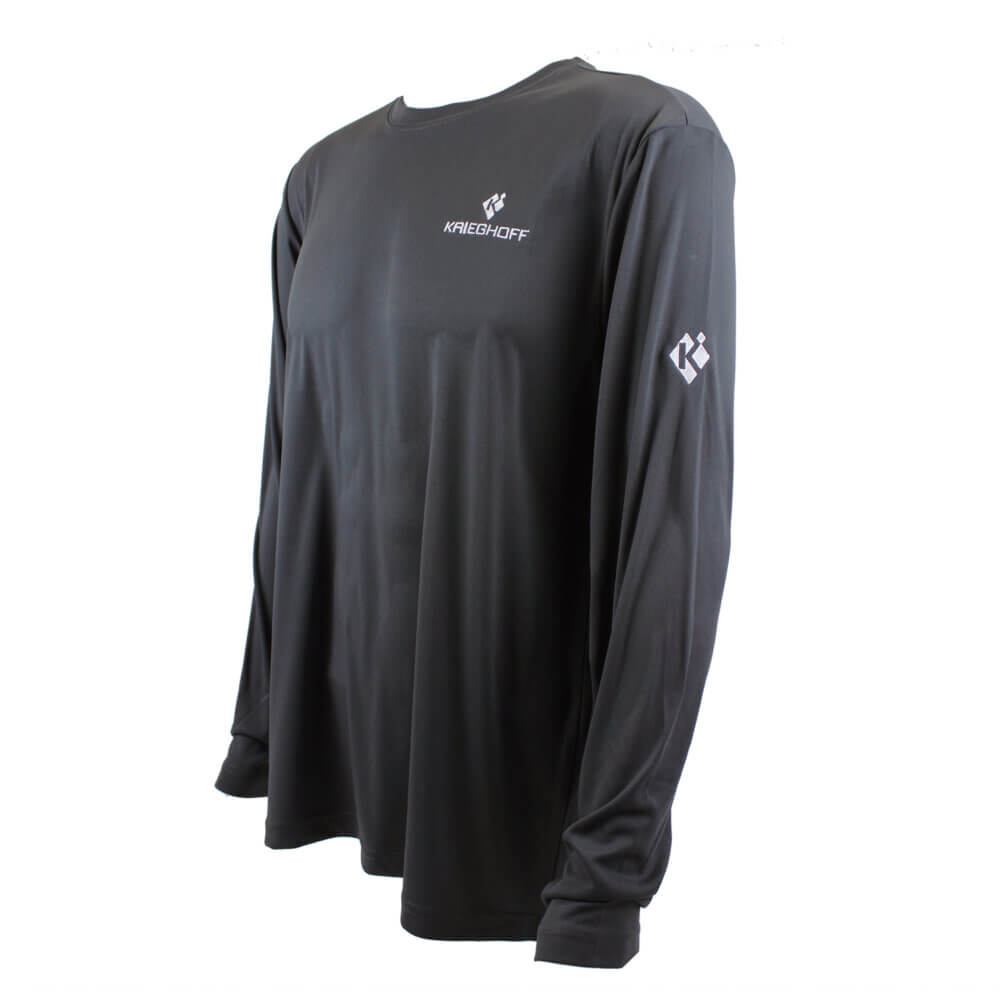 Long Sleeve Performance T-Shirt, Grey – 4XLT Only