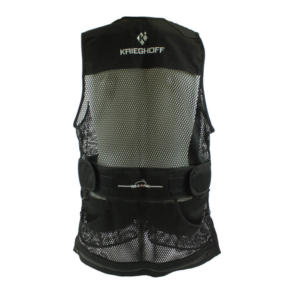 Krieghoff Mesh Vest by Wild Hare – LEFT Handed, Black, XL Only